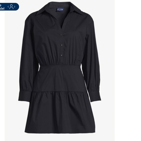 Scoop NYC Dresses Nwt Scoop Nyc Collared Mini Shirt Dress With Long